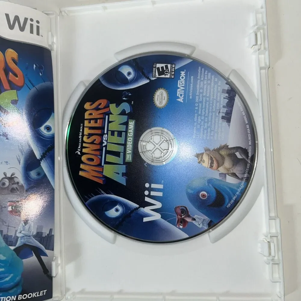Monsters vs. Aliens (Nintendo Wii, 2009)